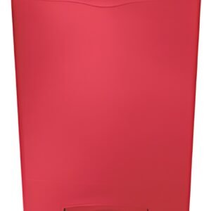 Rubbermaid Collecteur à pédale Slim Jim, 90 litres, rouge