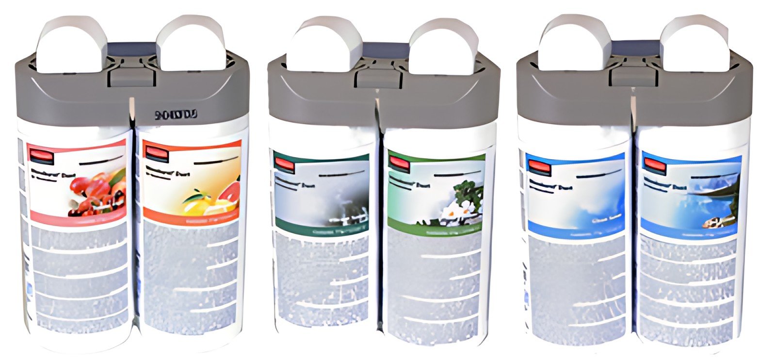 Rubbermaid Désodorisant Microburst Duet "Clean Sense"