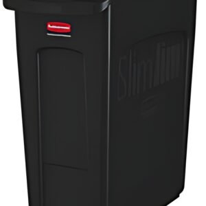Rubbermaid Socle clipsable Slim Jim, noir