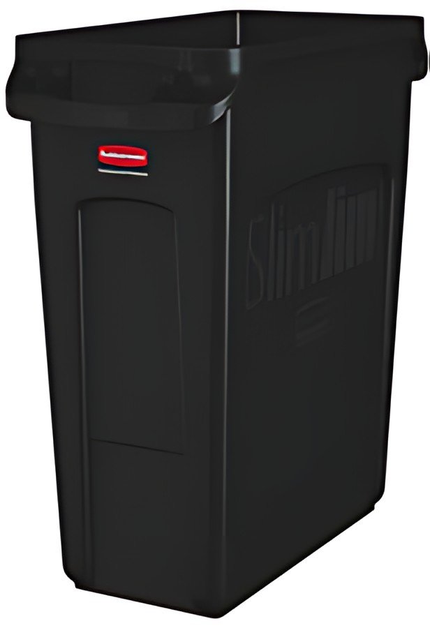 Rubbermaid Socle clipsable Slim Jim, noir