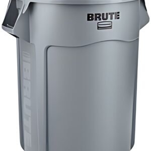 Rubbermaid Collecteur BRUTE 208,2 litres, en PP, gris