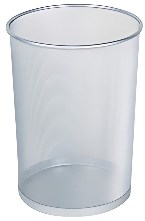 Rubbermaid Corbeille Concept Collection, 19 litres, argent