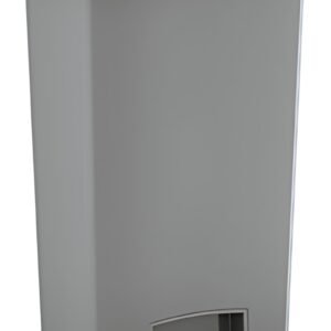 Rubbermaid Collecteur à pédale Slim Jim, 50 litres, gris