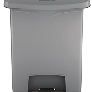 Rubbermaid Collecteur à pédale Slim Jim, 30 litres, gris