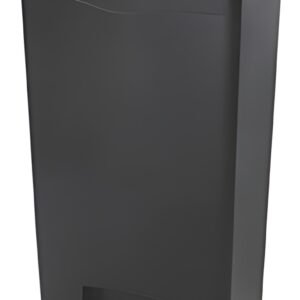 Rubbermaid Collecteur à pédale Slim Jim, 68 litres, noir