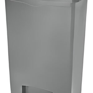Rubbermaid Collecteur à pédale Slim Jim, 90 litres, gris