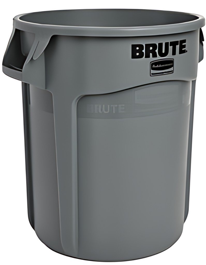 Rubbermaid Collecteur BRUTE 37,9 litres, en PP, gris