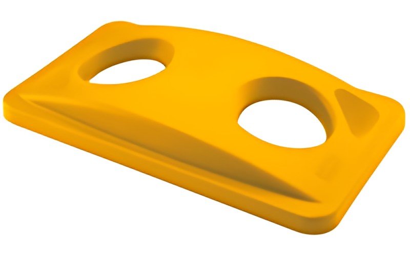 Rubbermaid Couvercle Slim Jim pour bouteilles, jaune
