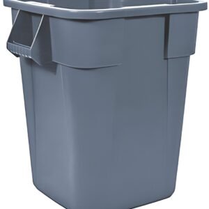 Rubbermaid Collecteur BRUTE 151,4 litres, carré, en PP, gris