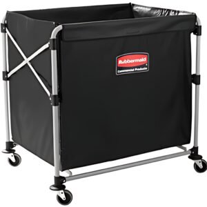 Rubbermaid Sac pour chariot pliant X-Cart, 300 litres, noir