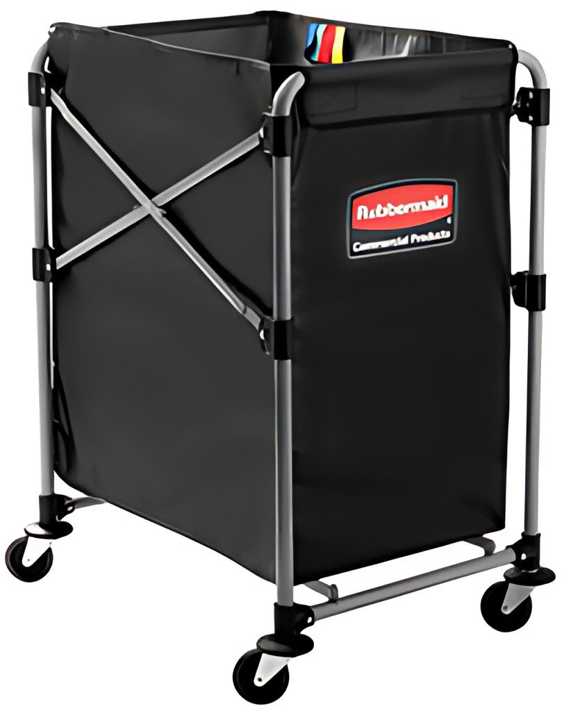 Rubbermaid Sac pour chariot pliant X-Cart, 150 litres, noir