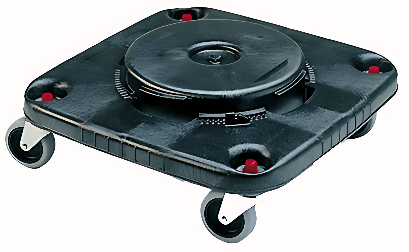 Rubbermaid Socle pour collecteur BRUTE carré, noir
