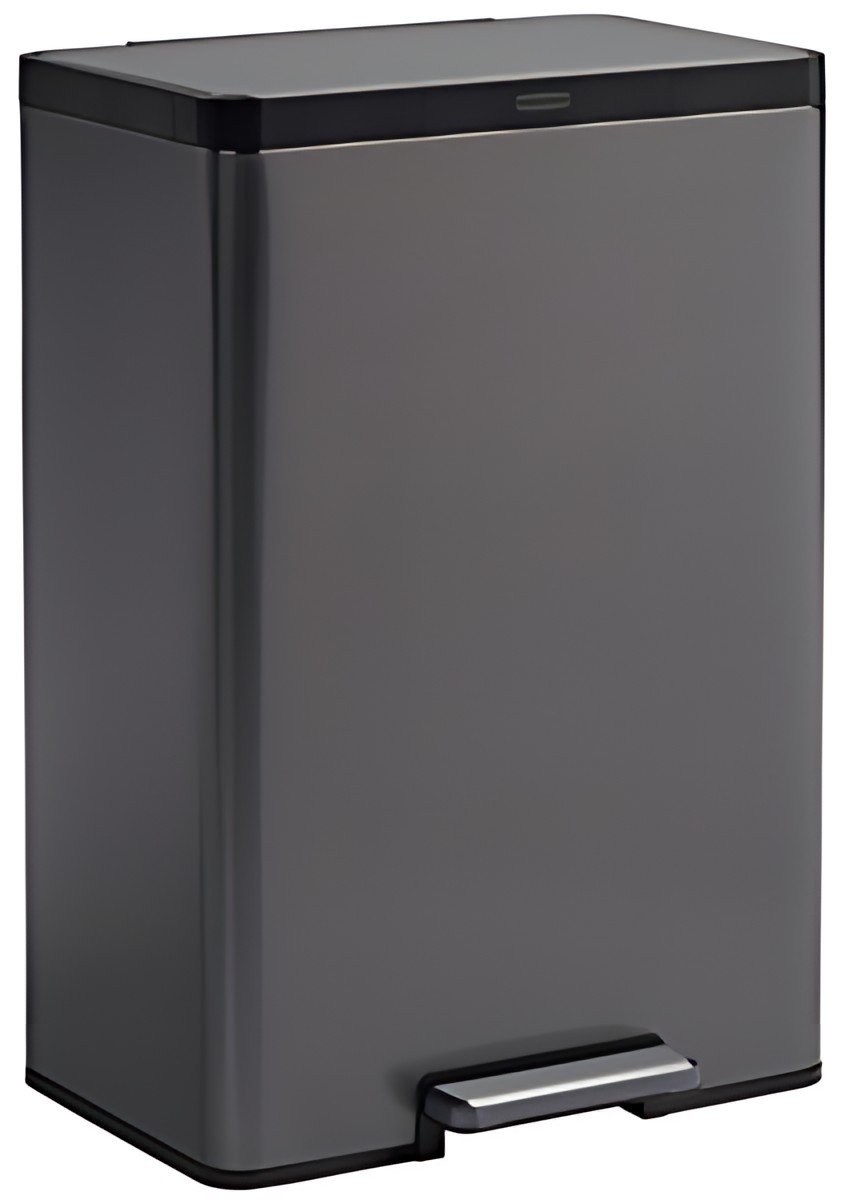 Rubbermaid Collecteur à pédale Elite Dual Stream, 60 litres