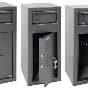 phoenix Coffre-fort de dépôt SS0992K, gris graphite
