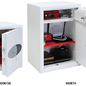 phoenix Coffre-fort anti-effraction VENUS HS0671K, blanc
