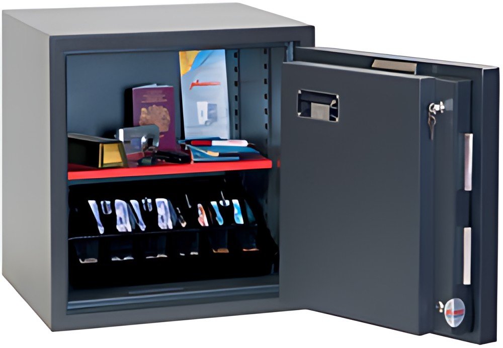 phoenix Coffre-fort anti-effraction MERCURY HS2051K, gris