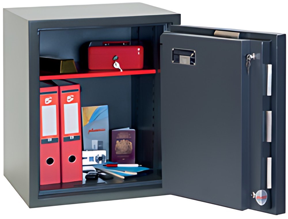 phoenix Coffre-fort anti-effraction MERCURY HS2052S, gris