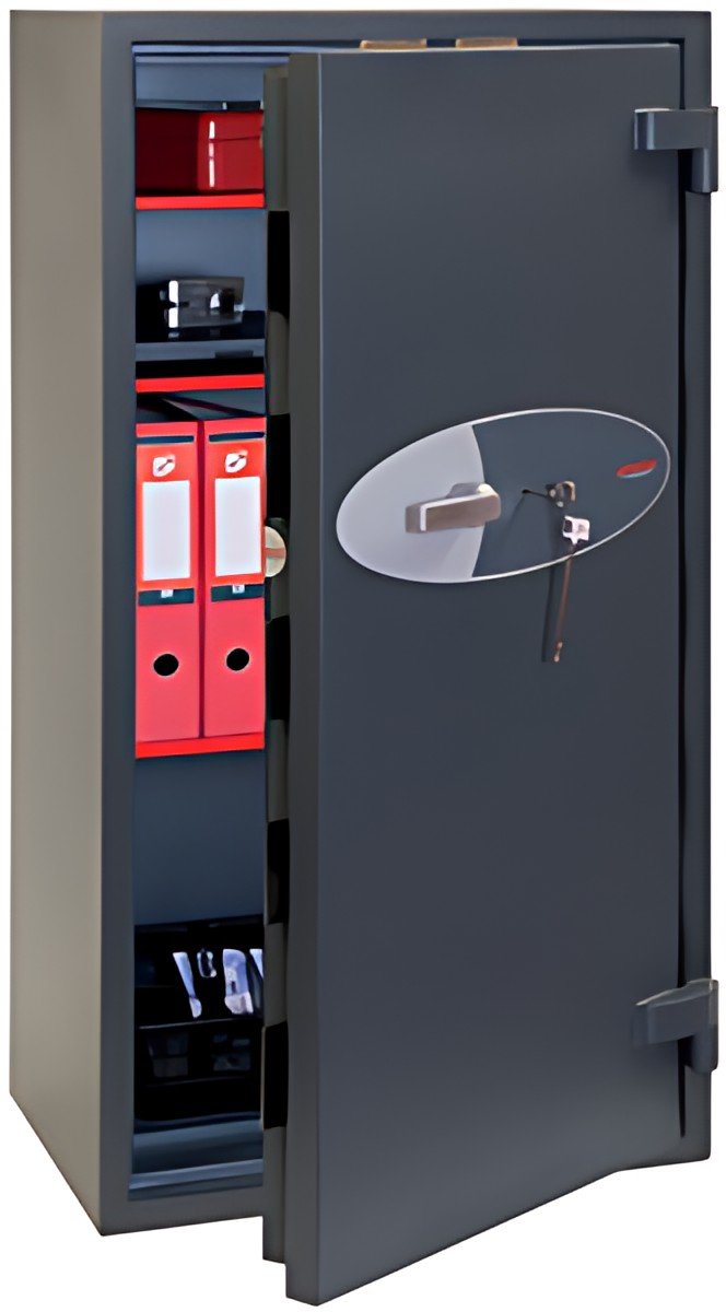 phoenix Coffre-fort anti-effraction ELARA HS3554K, gris