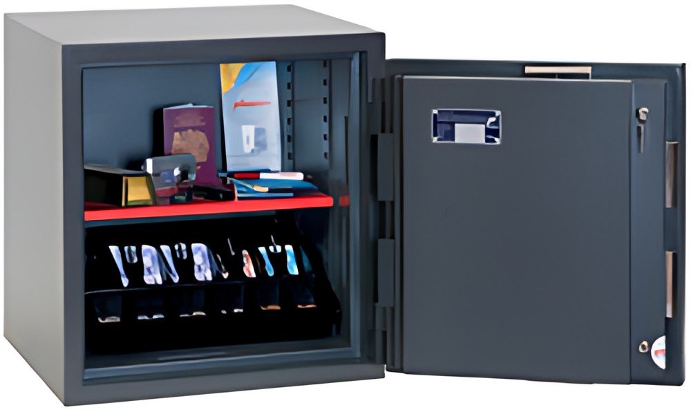 phoenix Coffre-fort anti-effraction ELARA HS3551E, gris