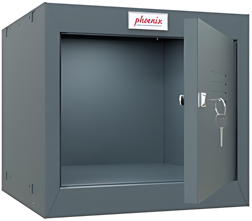 phoenix Casier cubique CL0344, serrure à clé, anthracite