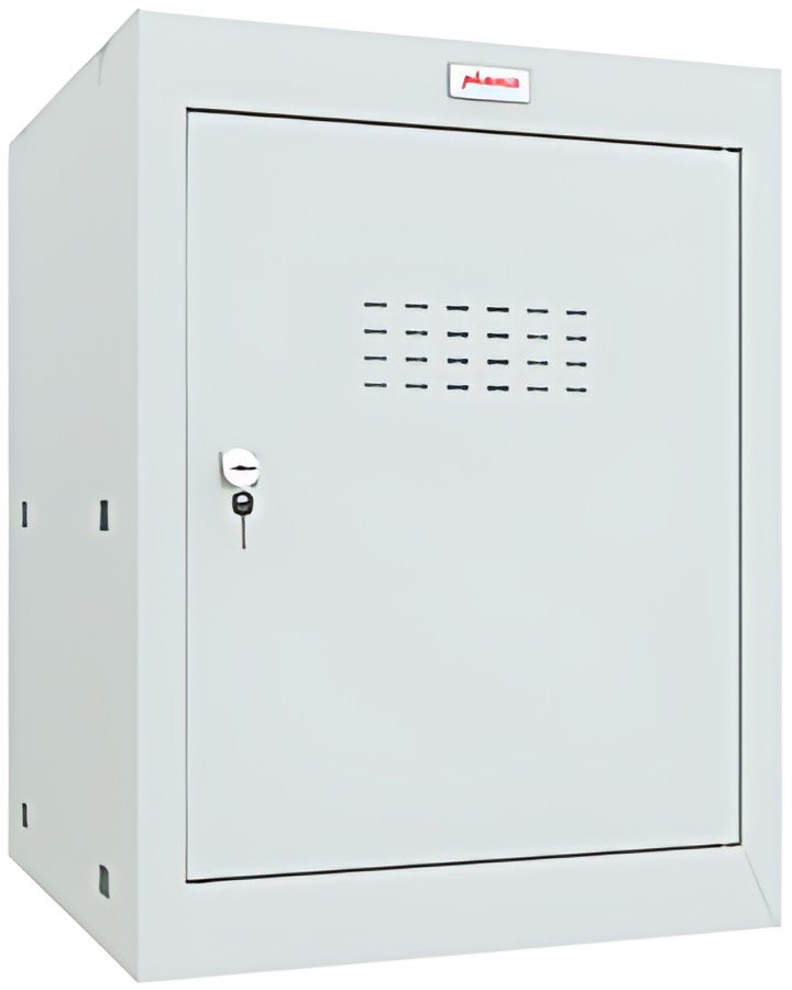 phoenix Casier cubique CL0544, serrure à clé, gris clair