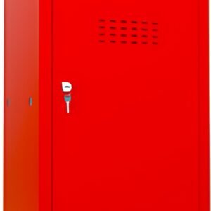 phoenix Casier cubique CL0644, serrure à clé, rouge