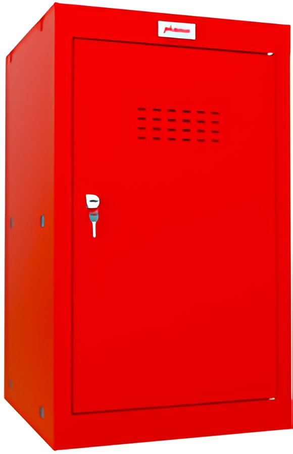 phoenix Casier cubique CL0644, serrure à clé, rouge