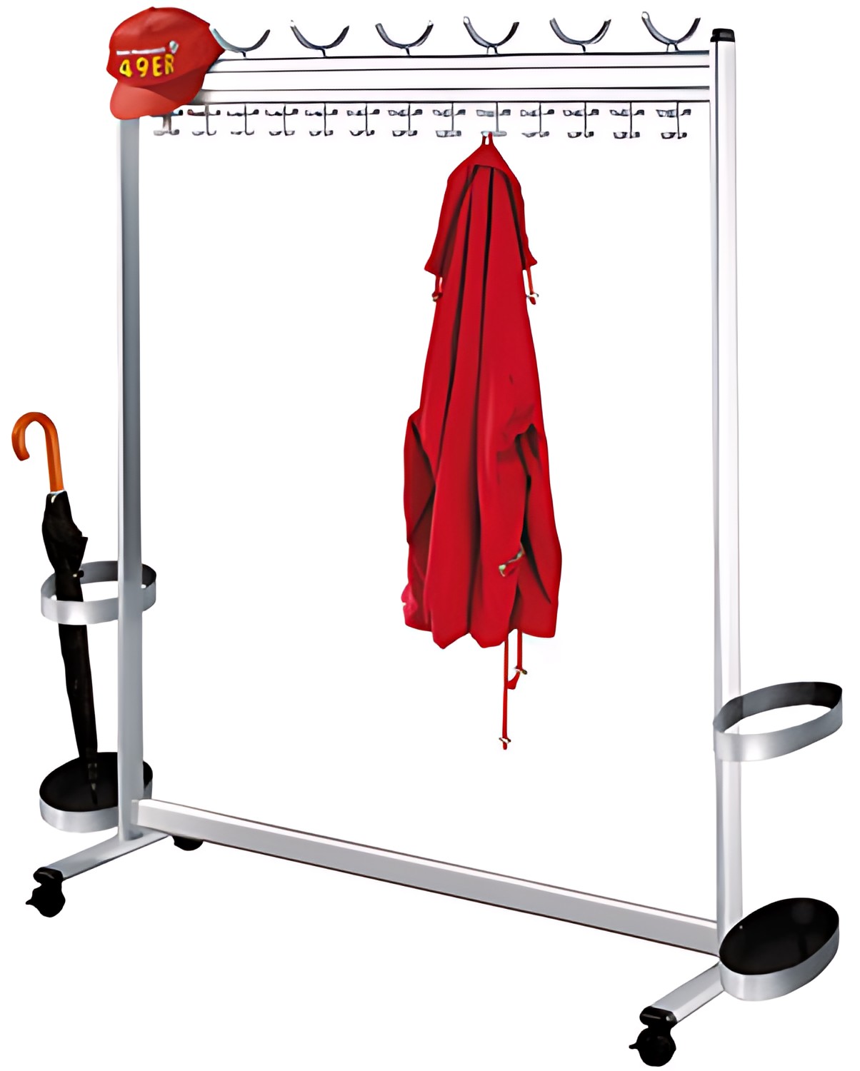 kerkmann Porte-parapluie Multiline avec bac d'égouttement