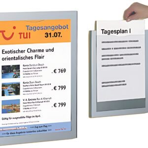 kerkmann Cadre pour affiche Daily, format A3, gris argent