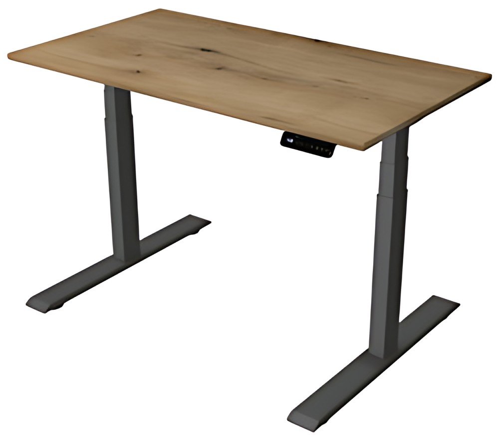 kerkmann Bureau assis-debout Smart Office, blanc/anthracite