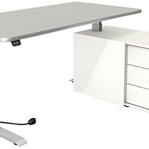kerkmann Poste de travail complet Move 1 Style, gris clair