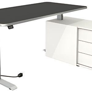 kerkmann Poste de travail complet Move 1 Style, anthracite