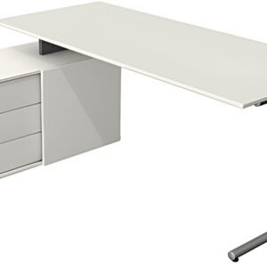 kerkmann Poste de travail complet Start Up, blanc
