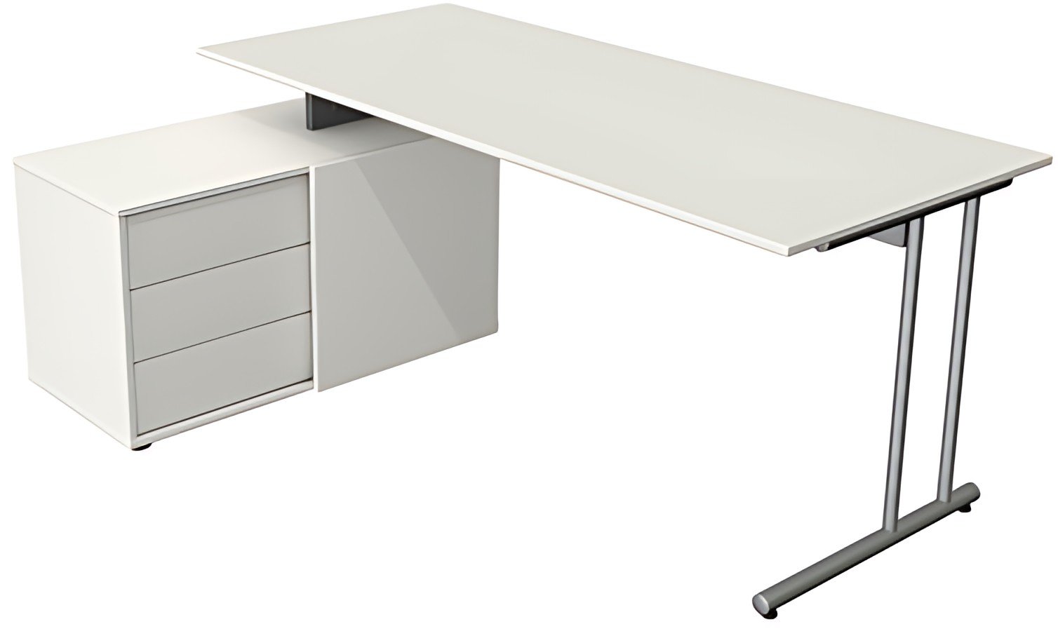 kerkmann Poste de travail complet Start Up, blanc