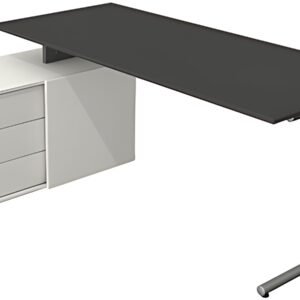 kerkmann Poste de travail complet Start Up, anthracite