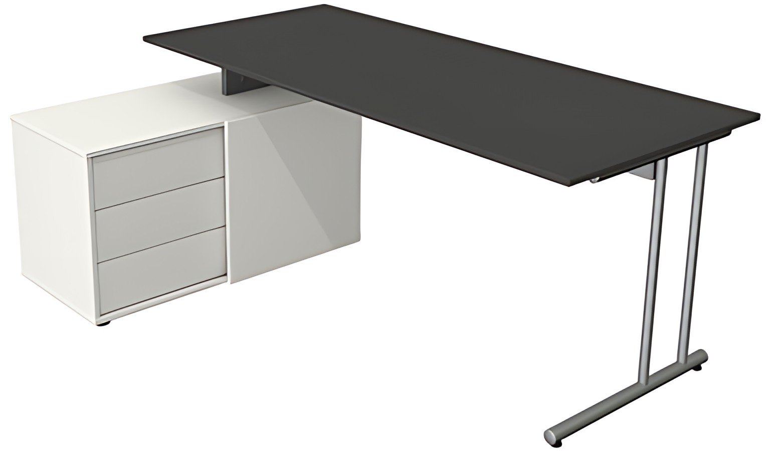 kerkmann Poste de travail complet Start Up, anthracite