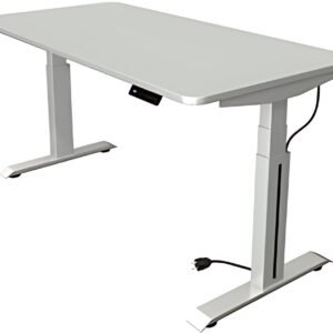 kerkmann Bureau assis-debout Move Professional, gris clair