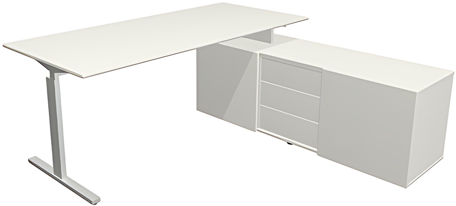 kerkmann Bureau complet "Form 2", blanc