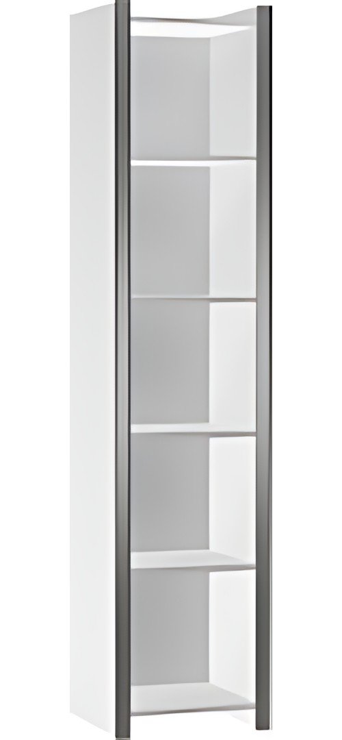 kerkmann Etagère, 4 tablettes, (L)410 mm, 5 OH, blanc