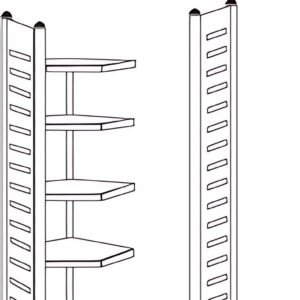 kerkmann Panneau d'extrémité "M2", (H)2.200 mm, pour