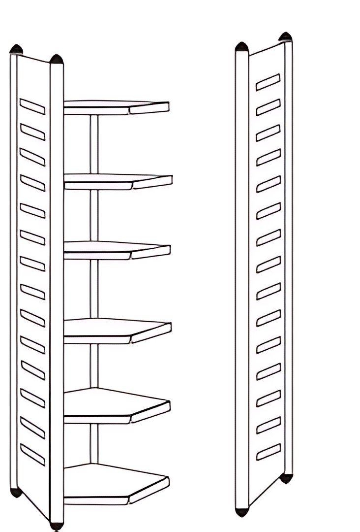 kerkmann Panneau d'extrémité "M2", (H)2.600 mm, pour