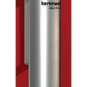 kerkmann Cendrier extérieur mural Pio, acier inoxydable,