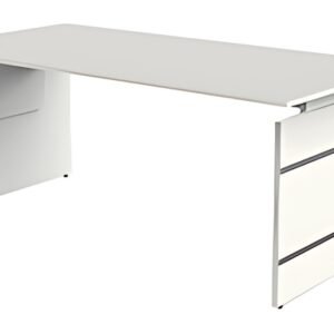 kerkmann Bureau avec piètement panneau Form 4, (L)1.800 mm
