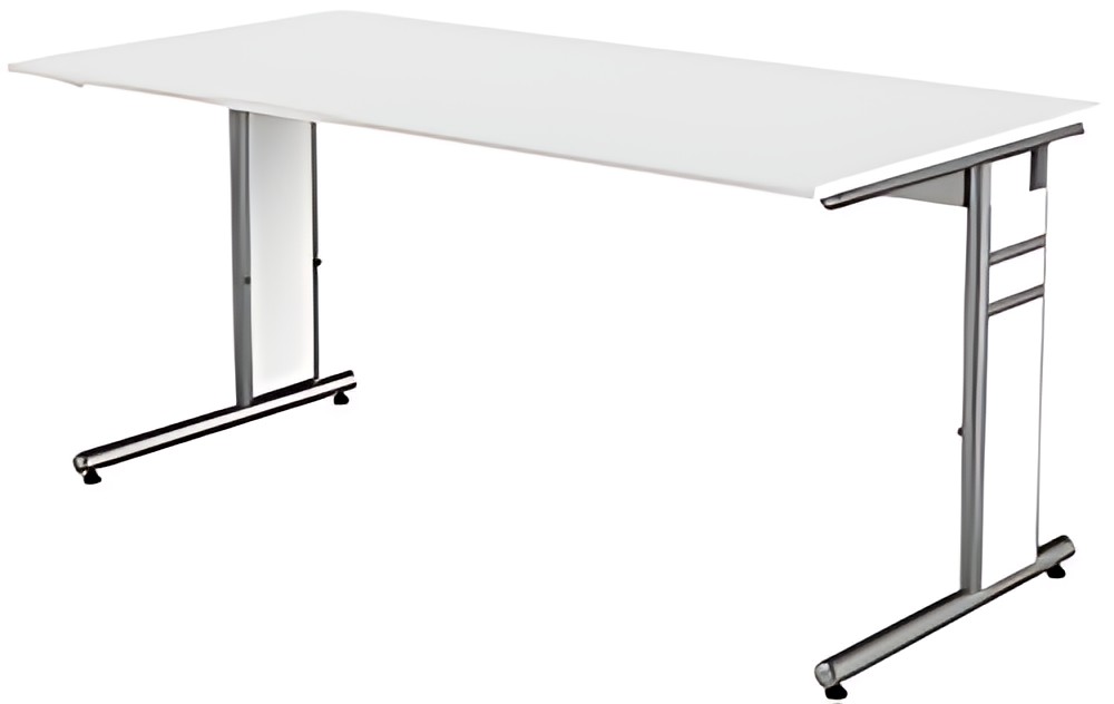kerkmann Bureau Form 4, (L)1.200 mm, blanc