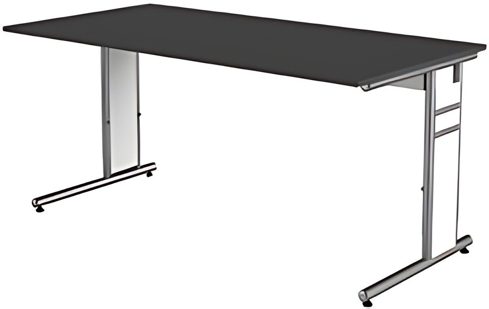 kerkmann Bureau Form 4, (L)1.200 mm, anthracite