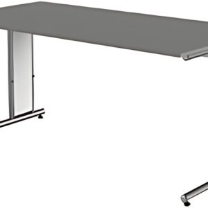kerkmann Bureau Form 4, (L)1.800 mm, graphite