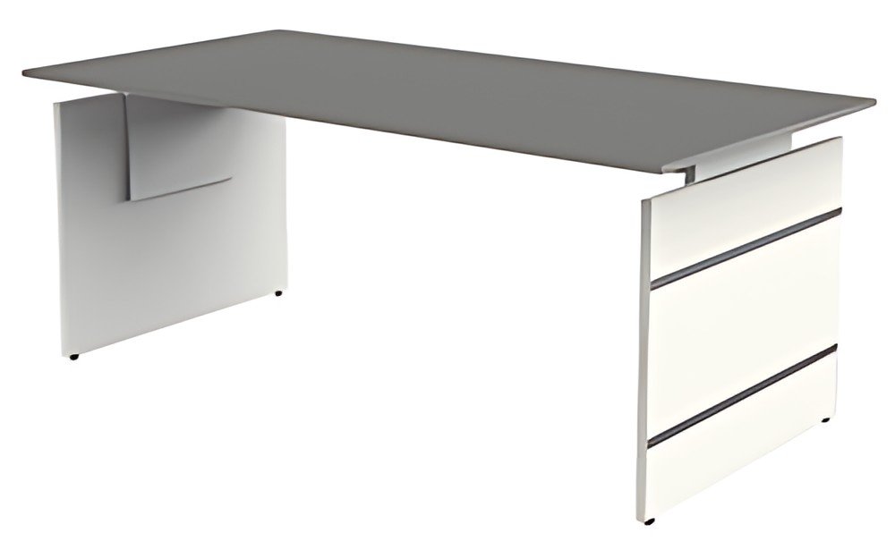 kerkmann Bureau avec piètement panneau Form 4, (L)2.000 mm