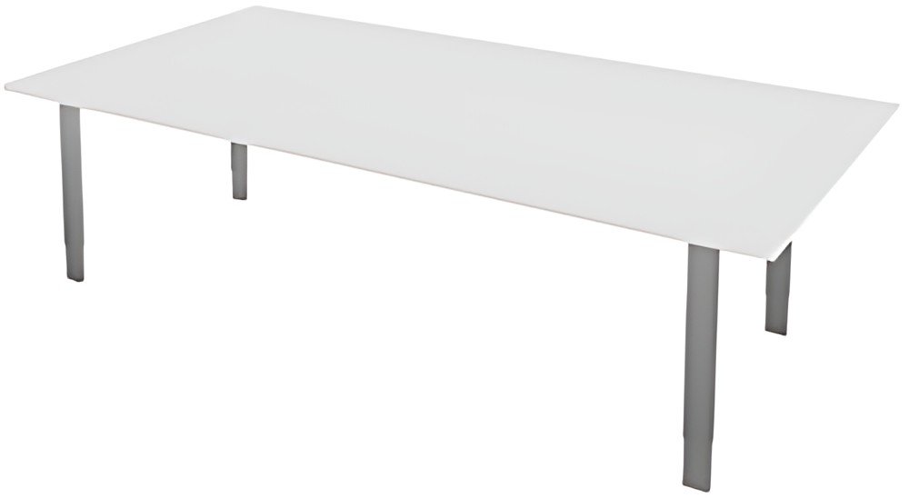 kerkmann Table de conférence Form 5, (L)2.000 mm, blanc