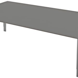 kerkmann Table de conférence Form 5, (L)2.000 mm, graphite