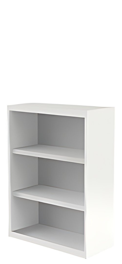 kerkmann Etagère, 2 étagères, 3 hauteurs de classeur, blanc